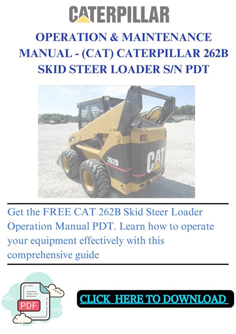 cat 262d skid steer trouble codes|cat 262b service manual.